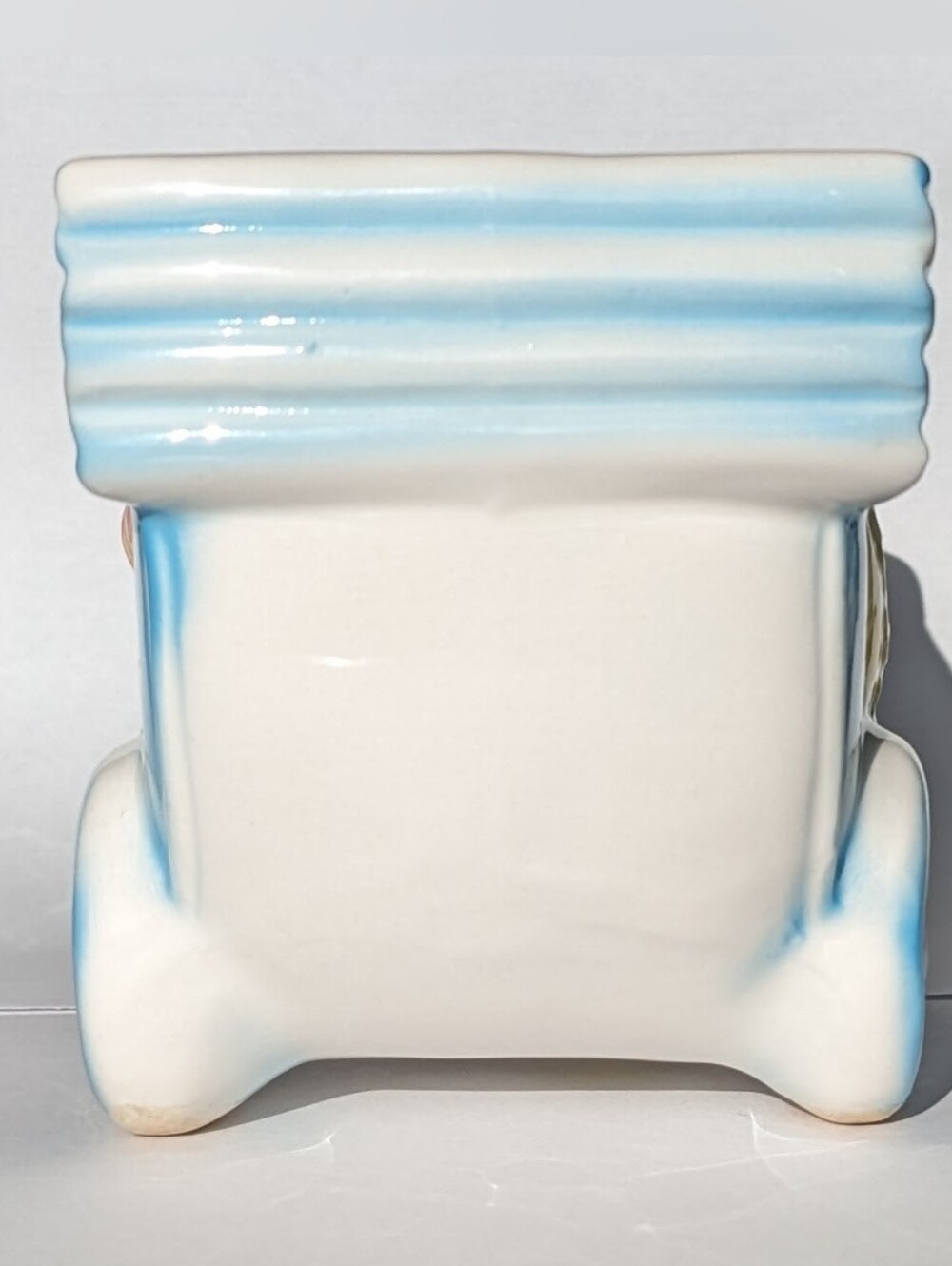 VTG Ardco Japan Ceramic Carriage Figurine Planter Retro Nursery - Picture 5 of 11